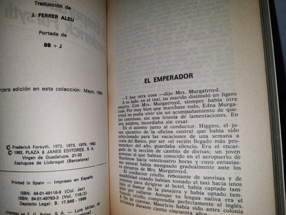 57- El Emperador - Frederick Forsyth - Plaza & Janés - 1993