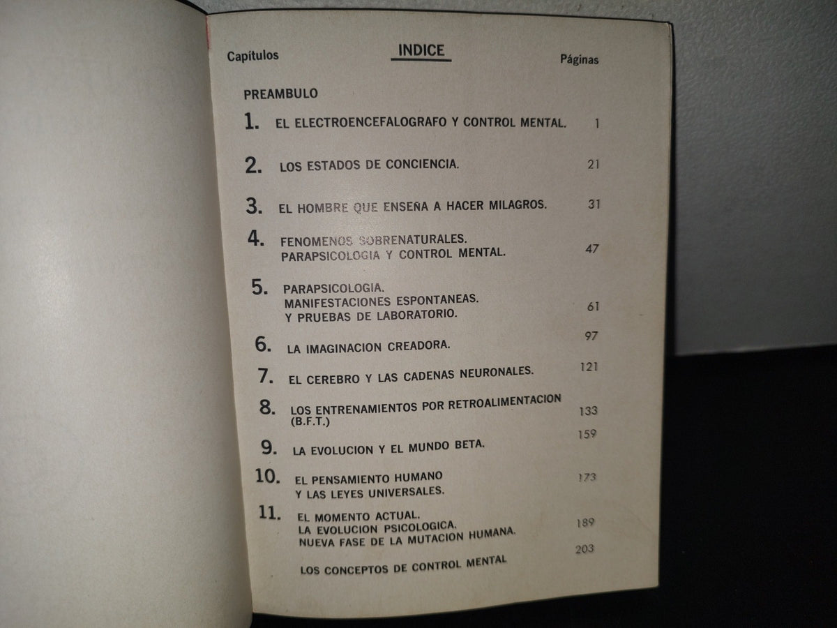 98- Control Mental. Nueva Dimensión Del Pensamiento Humano - Emilio Guzmán - 70'S