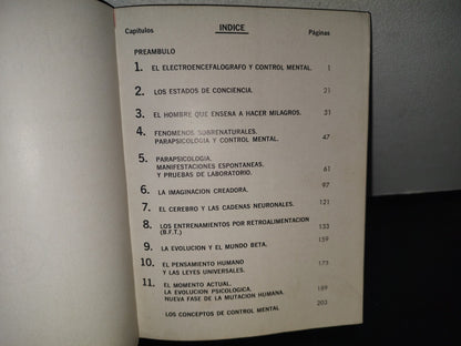 98- Control Mental. Nueva Dimensión Del Pensamiento Humano - Emilio Guzmán - 70'S