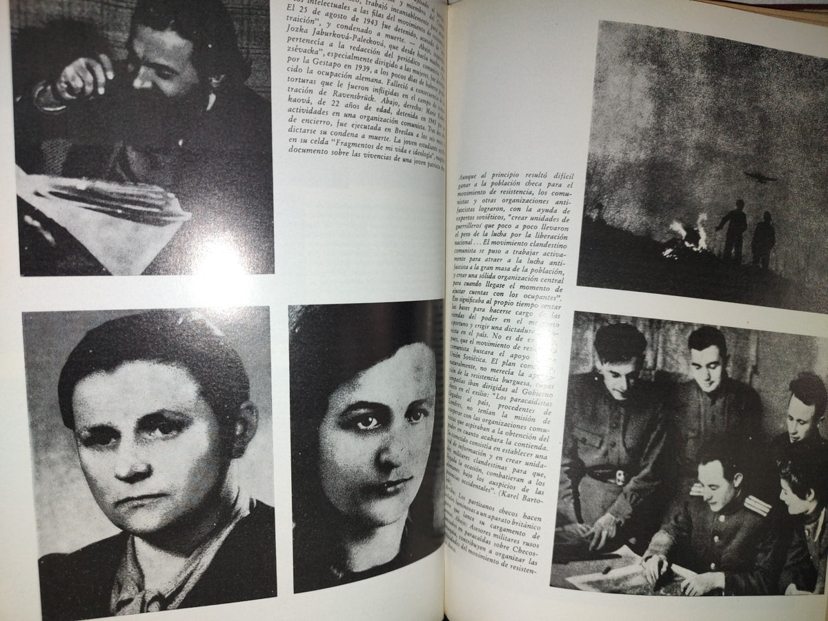 201- Grandes Guerras De Nuestro Tiempo 6: La Resistencia (II), Alemania (1939-1945) Y Europa Oriental Y Meridional - Editorial Bruguera, 1978