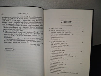 195- Japan'S Unequal Trade - Edward J. Lincoln - 1990