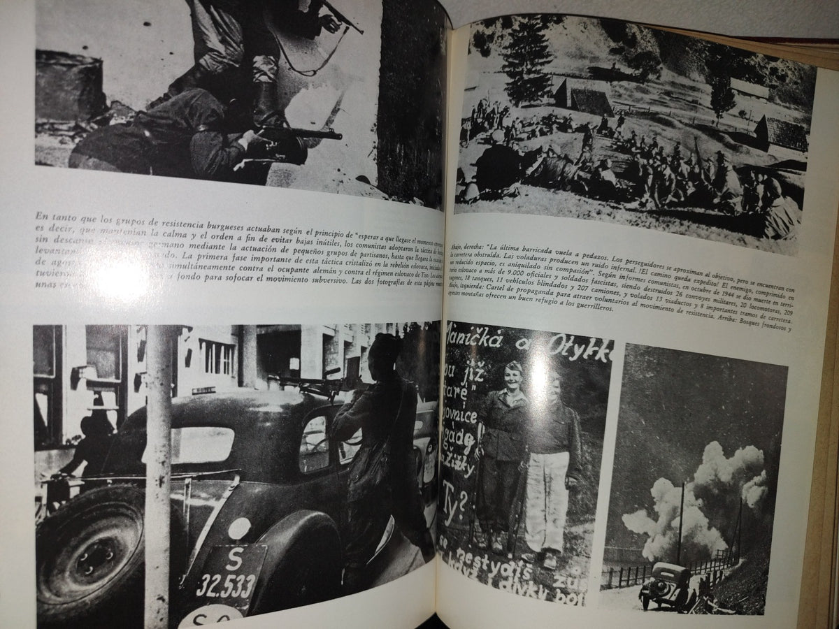 201- Grandes Guerras De Nuestro Tiempo 6: La Resistencia (II), Alemania (1939-1945) Y Europa Oriental Y Meridional - Editorial Bruguera, 1978