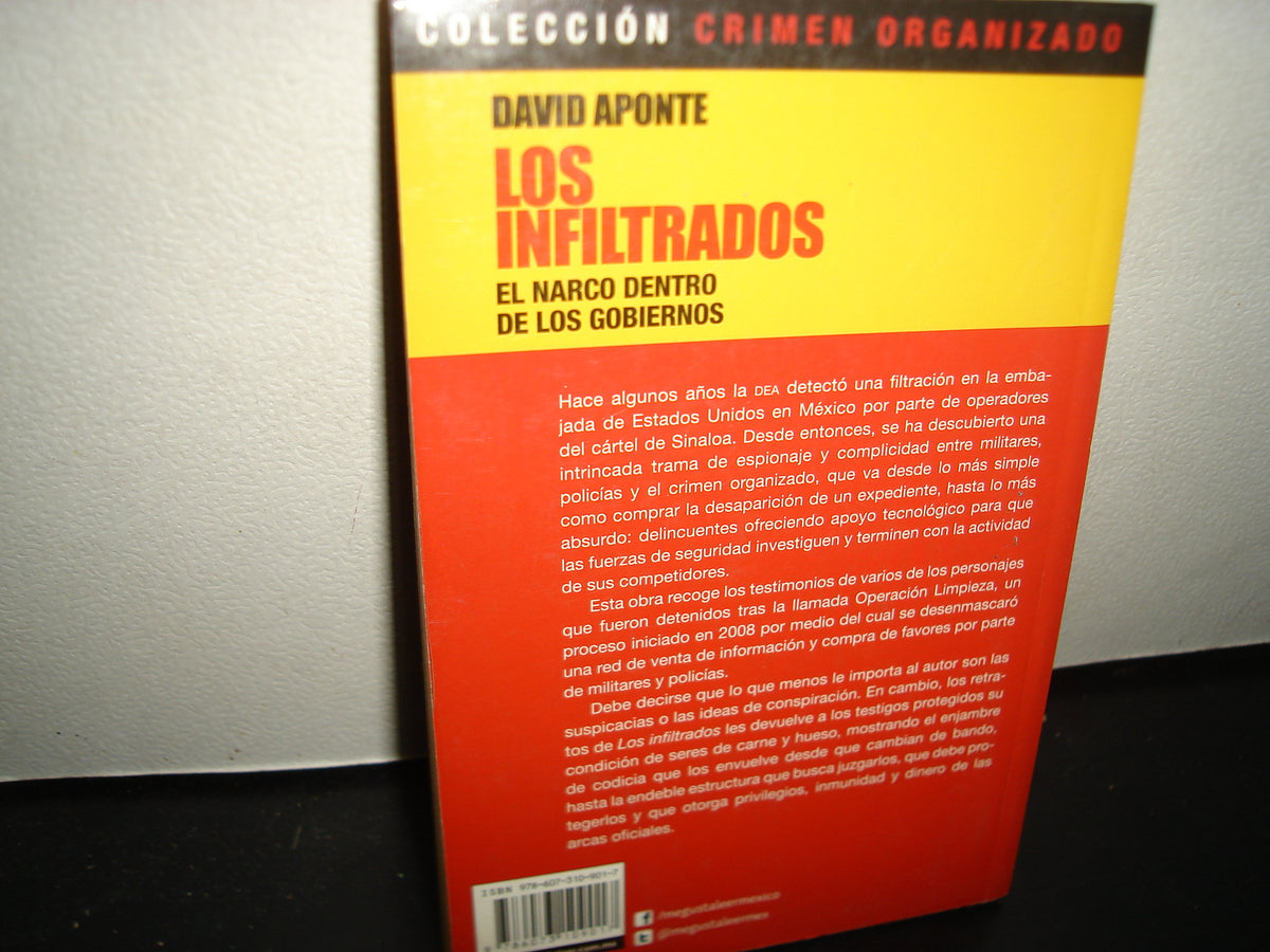 23- Los Infiltrados. El Narco Dentro De Los Gobiernos - David Aponte