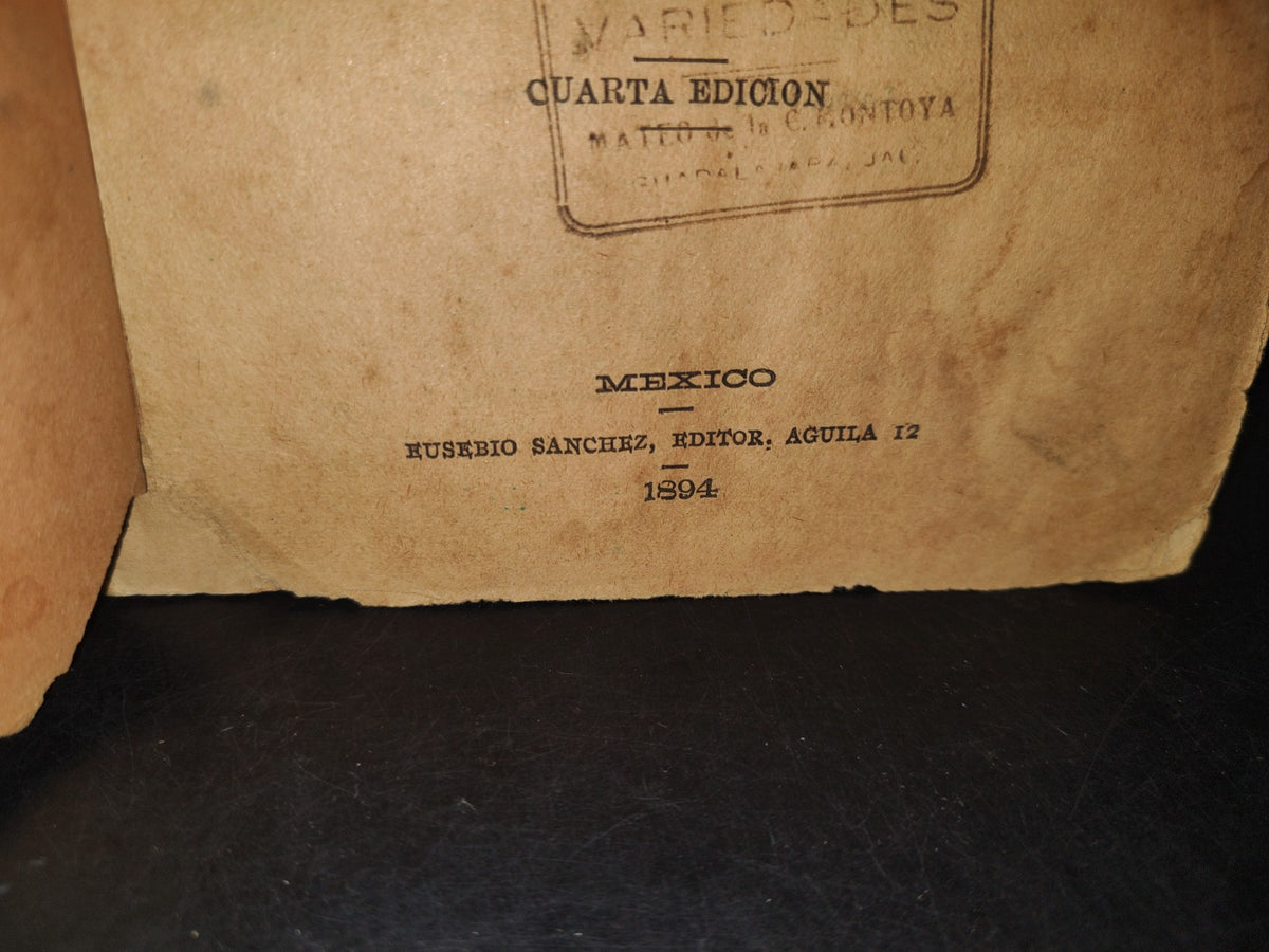 30- El Sombrero De Copa. Comedia En Tres Actos Y En Prosa - Vital Aza - 1894