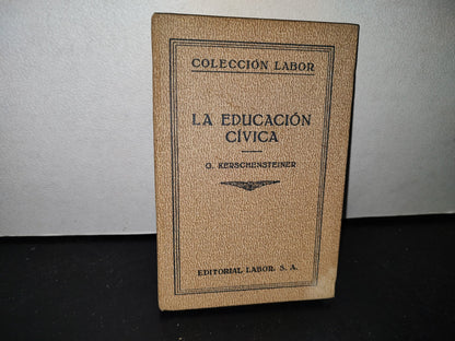 63- La Educación Cívica - Georg Kerschensteiner - 1934