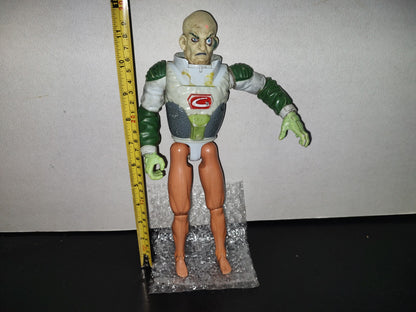 A2- Figura Vintage De Action Man. Dr. Gangrena. Cabeza Giratoria A 2 Caras. Hasbro 2001