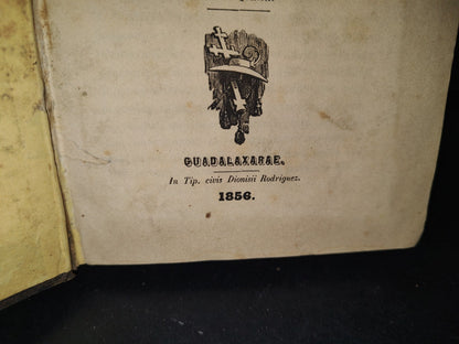 173- Praelectiones Theologicae. Quas In Collegio Romano S. I. Vol. I - Ioannes Perrone - GUADALAXARAE. In Tip. Civis Dionisii Rodriguez, 1856