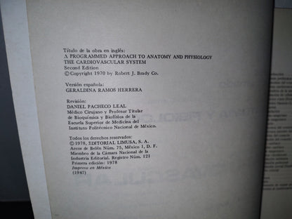 214- Curso Programado De Anatomía Y Fisiología. Sistema Cardiovascular - Robert J. Brady - 1978