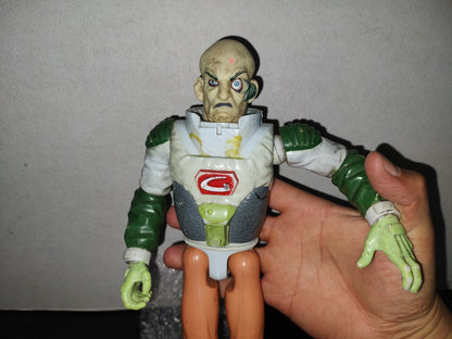 A2- Figura Vintage De Action Man. Dr. Gangrena. Cabeza Giratoria A 2 Caras. Hasbro 2001