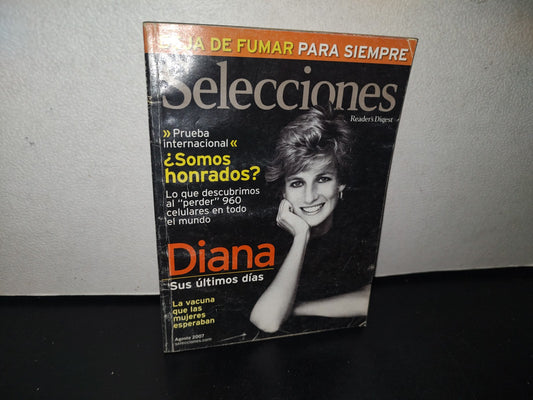 101- Revista Selecciones. Diana, Sus Últimos Días - Agosto 2007
