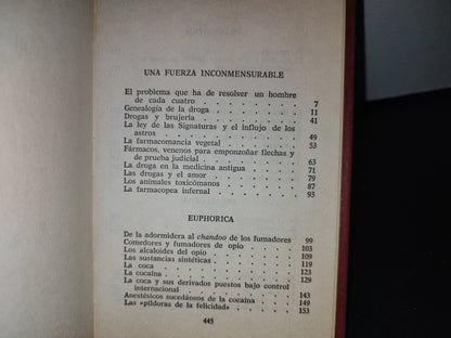 83- Historia De Las Drogas - Jean-Louis Brau - Editorial Bruguera 1973