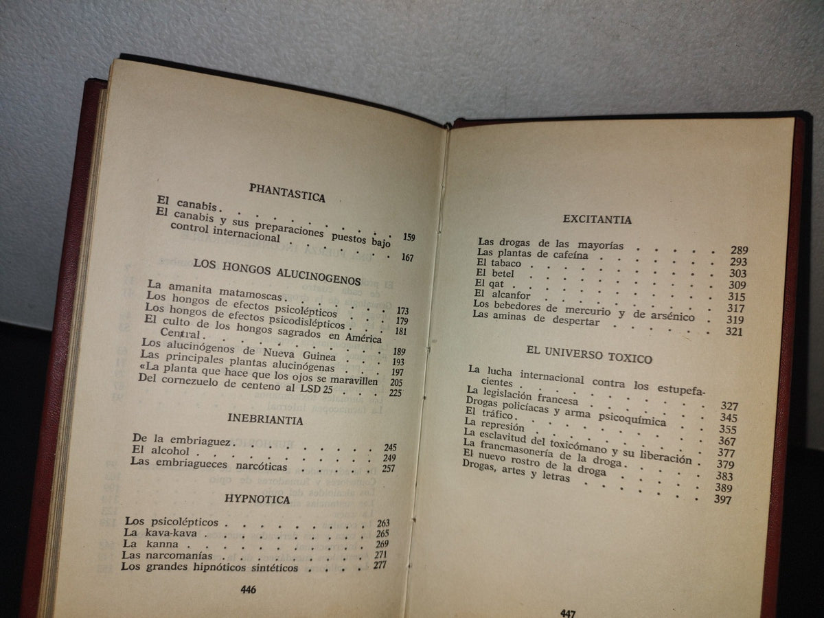 83- Historia De Las Drogas - Jean-Louis Brau - Editorial Bruguera 1973