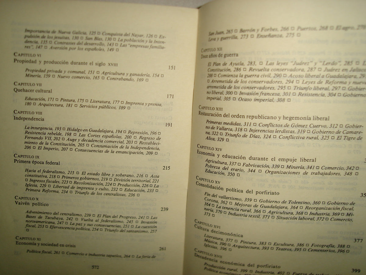 23- Historia Breve De Jalisco - José María Muriá. Colección La Feria, 1988