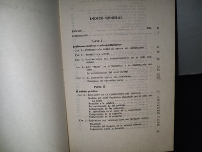 123- La Educación De Un Niño Deficiente Mental. Ii. La Educación Preparatoria - Brauner Y Brauner
