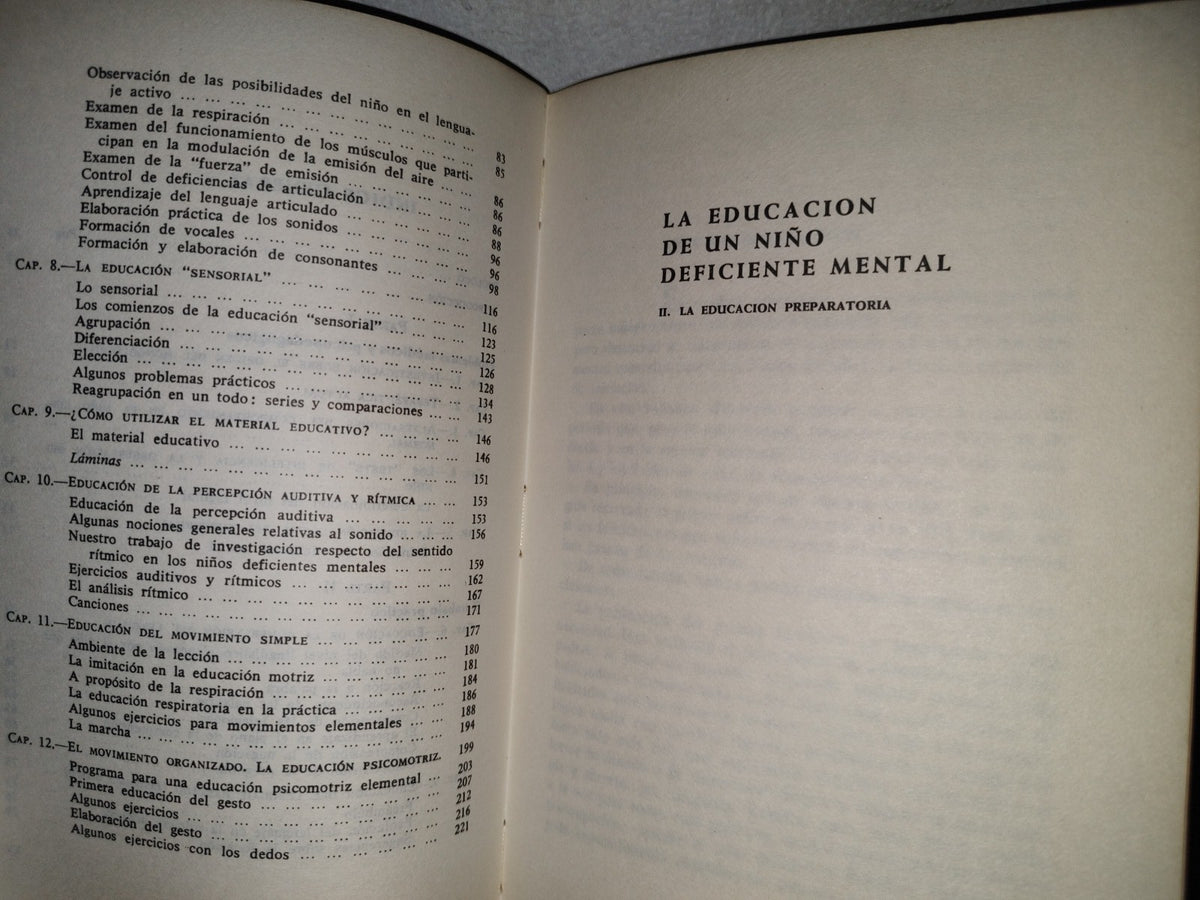123- La Educación De Un Niño Deficiente Mental. Ii. La Educación Preparatoria - Brauner Y Brauner
