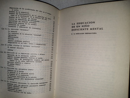 123- La Educación De Un Niño Deficiente Mental. Ii. La Educación Preparatoria - Brauner Y Brauner
