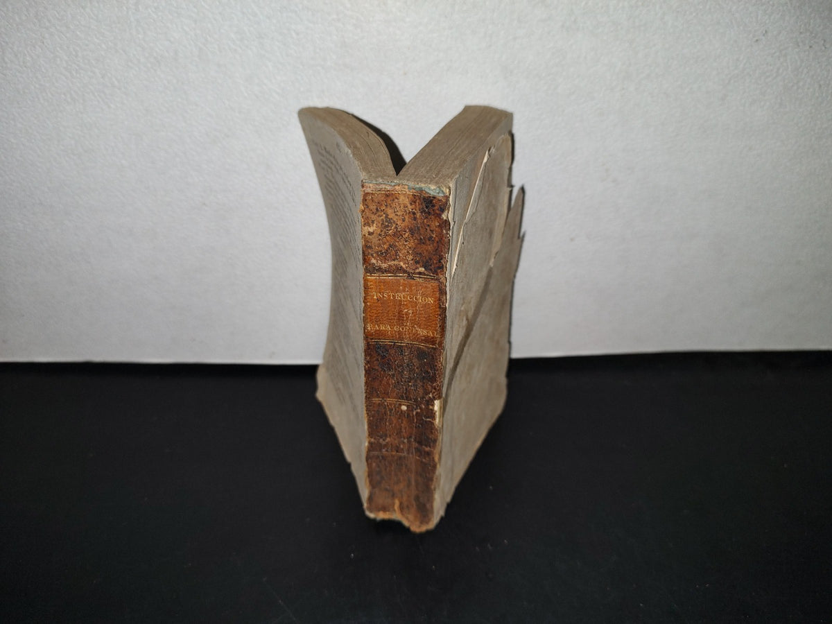 192- Instrucción Utilísima Y Fácil Para Confesar. Tomo I Y II Añadidos - Manuel De Jaen - 1826