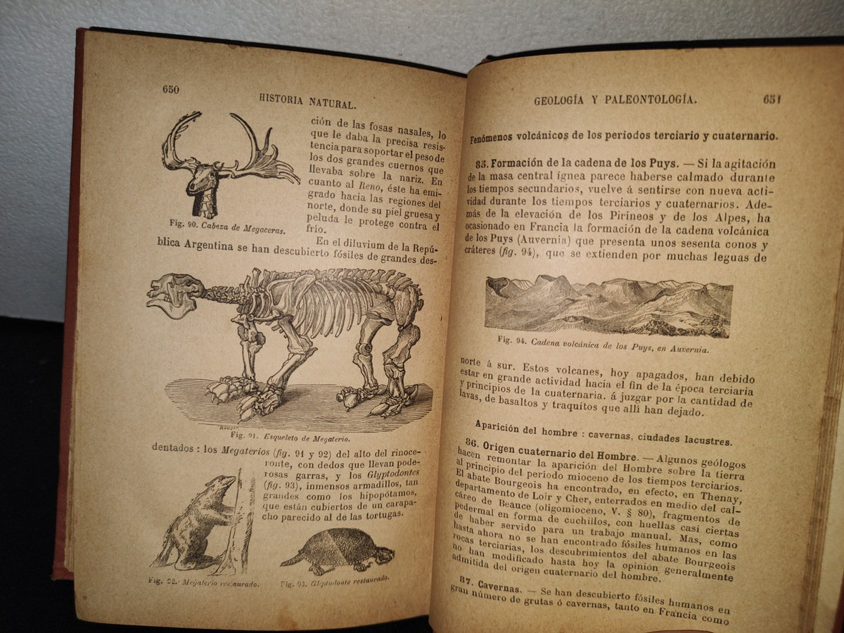 64- Historia Natural - J. Langlebert - Librería De La Vda. De Ch. Bouret, 1899