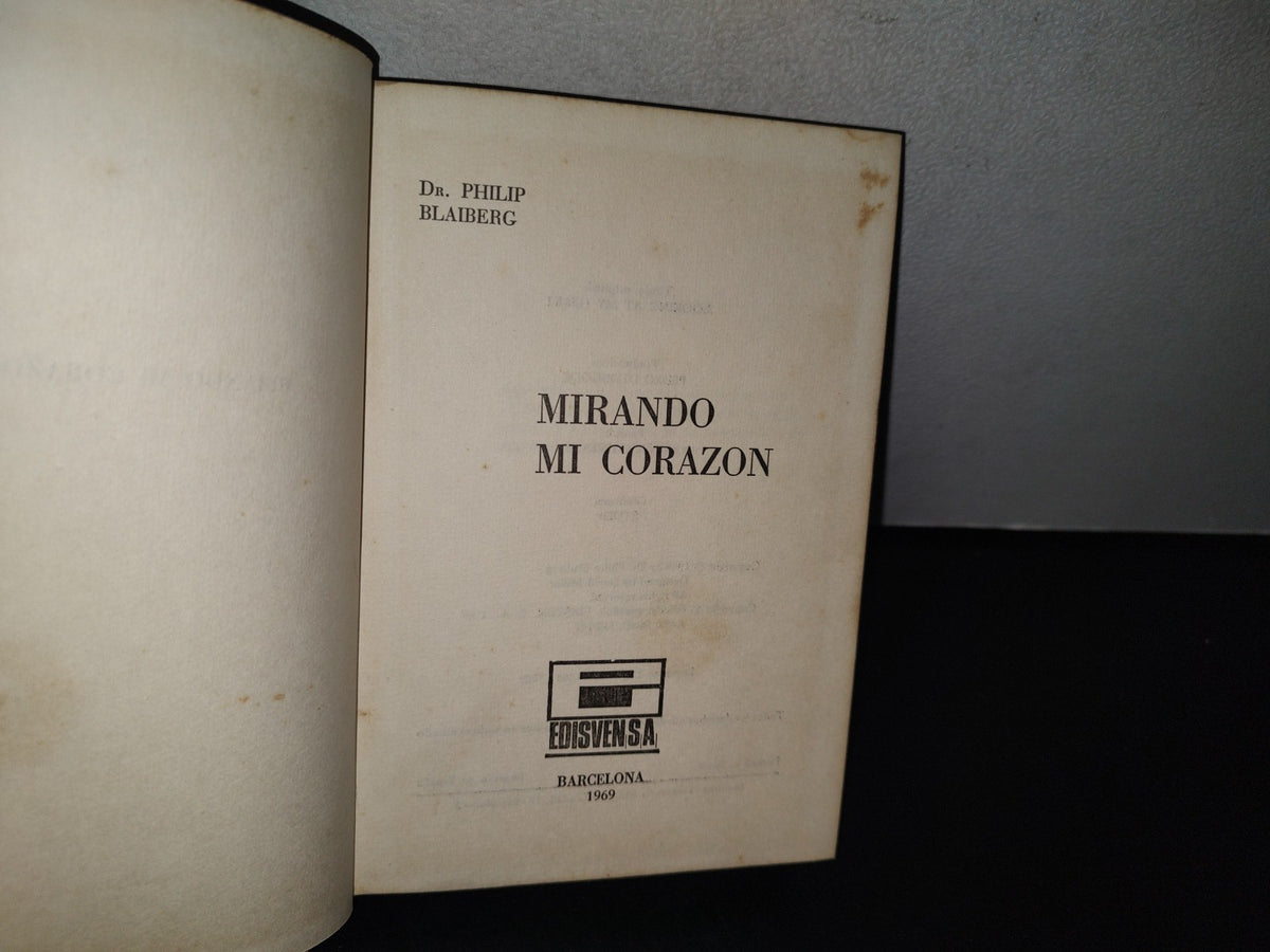 80- Mirando Mi Corazón - Dr. Philip Blaiberg - Barcelona, 1969