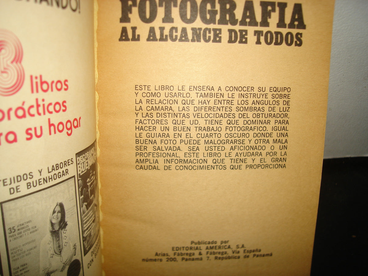 18- Fotografía Al Alcance De Todos - 1965
