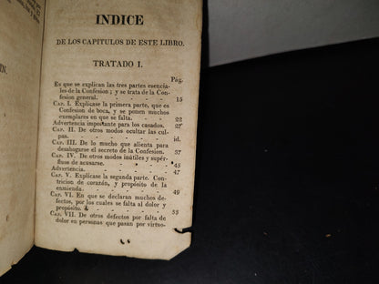 192- Instrucción Utilísima Y Fácil Para Confesar. Tomo I Y II Añadidos - Manuel De Jaen - 1826