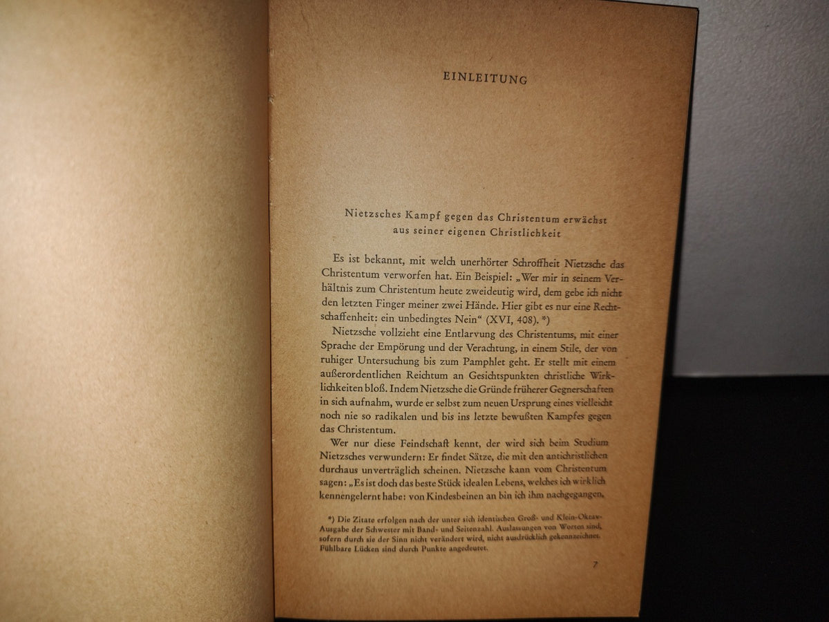128- Nietzsche Und Das Christentum - Karl Jaspers - R. Piper & Co. Verlag. München, 1952