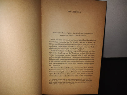 128- Nietzsche Und Das Christentum - Karl Jaspers - R. Piper & Co. Verlag. München, 1952