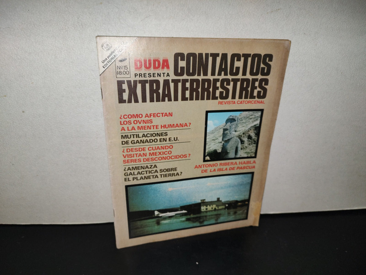 209- Duda Presenta Contactos Extraterrestres: Cómo Afectan Los Ovnis A La Mente Humana # 15, 1977