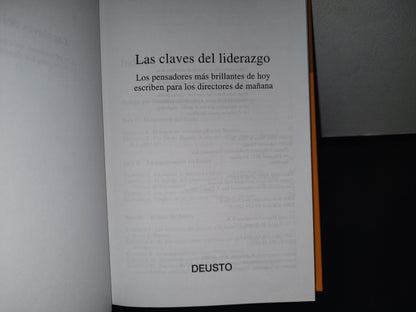 89- Líderes Del Management. Las Claves Del Liderazgo - W. Bennis, G. M. Spreitzer
