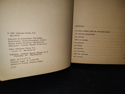 50- Cocina Dietética Y De Régimen - Ediciones Nauta - 1981