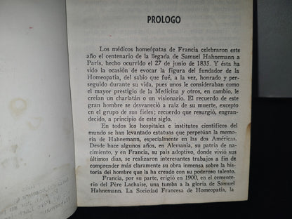 220- La Vida Sobrehumana De Samuel Hanemann, Fundador De La Homeopatía - Roger Larnaudie 1946