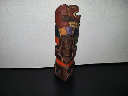 A2- Figura Tallada En Madera. Apache - 80'S