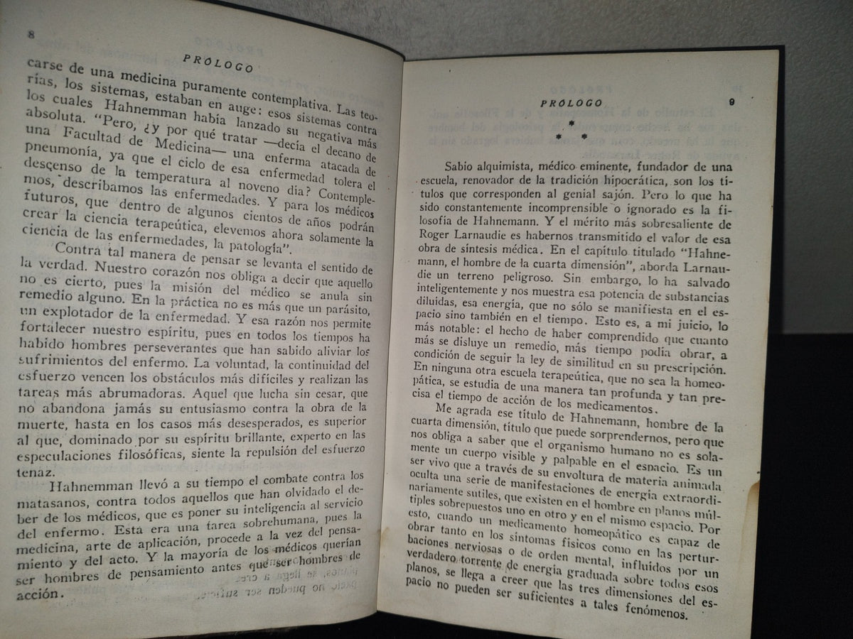 220- La Vida Sobrehumana De Samuel Hanemann, Fundador De La Homeopatía - Roger Larnaudie 1946