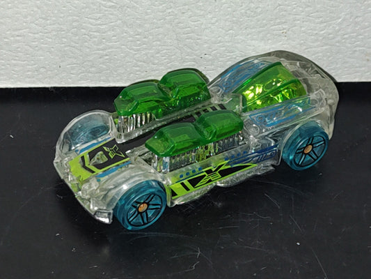 A6- Carrito Hot Wheels: K 29, What -4 -2 , Verde Transparente - 2004