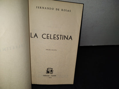 48- La Celestina - Fernando De Rojas - EDIME, Caracas-Madrid 1972
