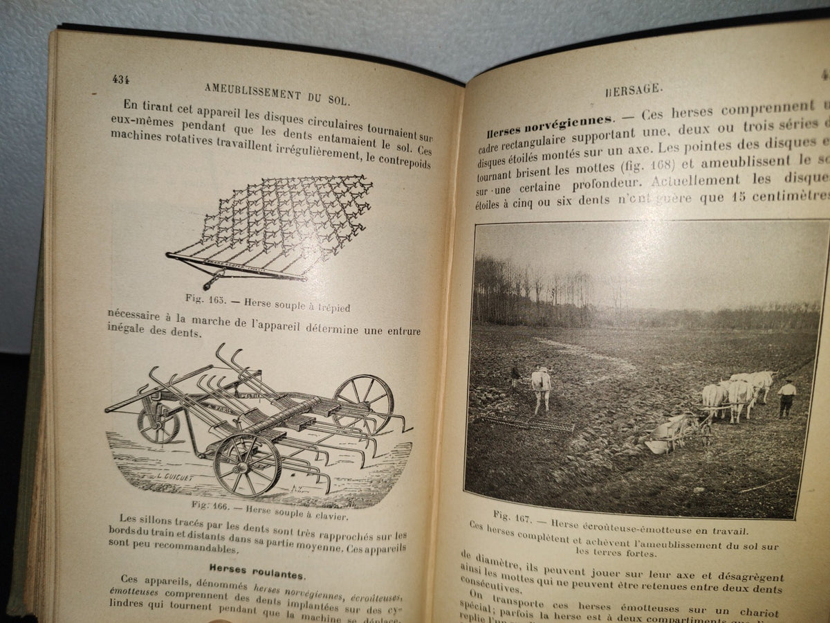 64- Francés. Agriculture Générale. Le Sol Et Les Labours - Paul Diffloth - 1911