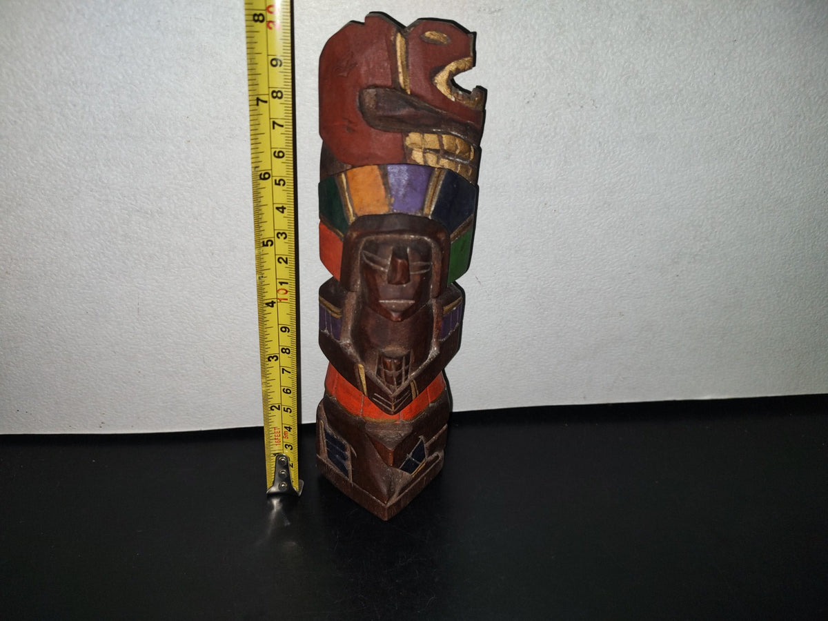 A2- Figura Tallada En Madera. Apache - 80'S