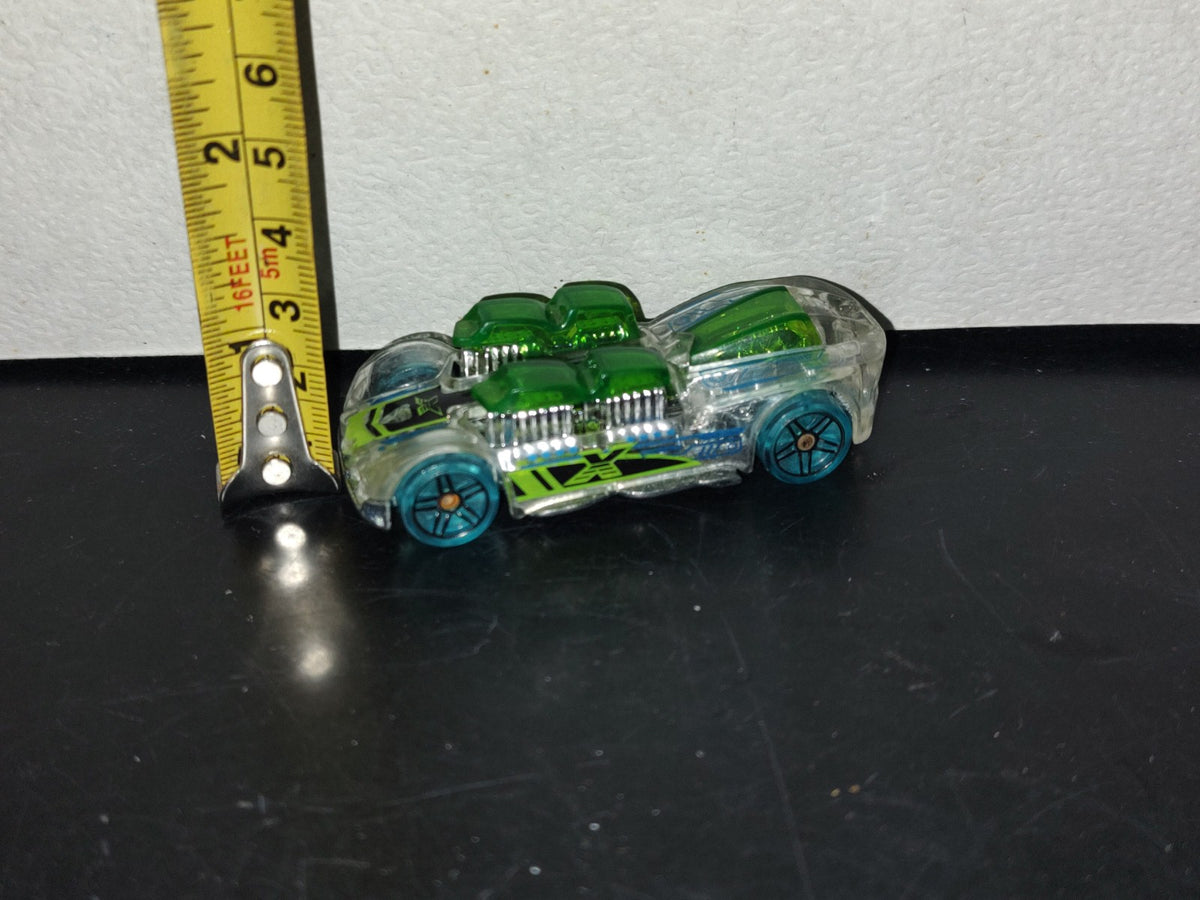 A6- Carrito Hot Wheels: K 29, What -4 -2 , Verde Transparente - 2004