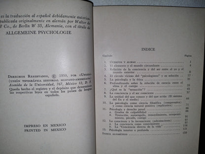 58- Psicología General. Tomo I Problemas Fundamentales - Theodor Erismann