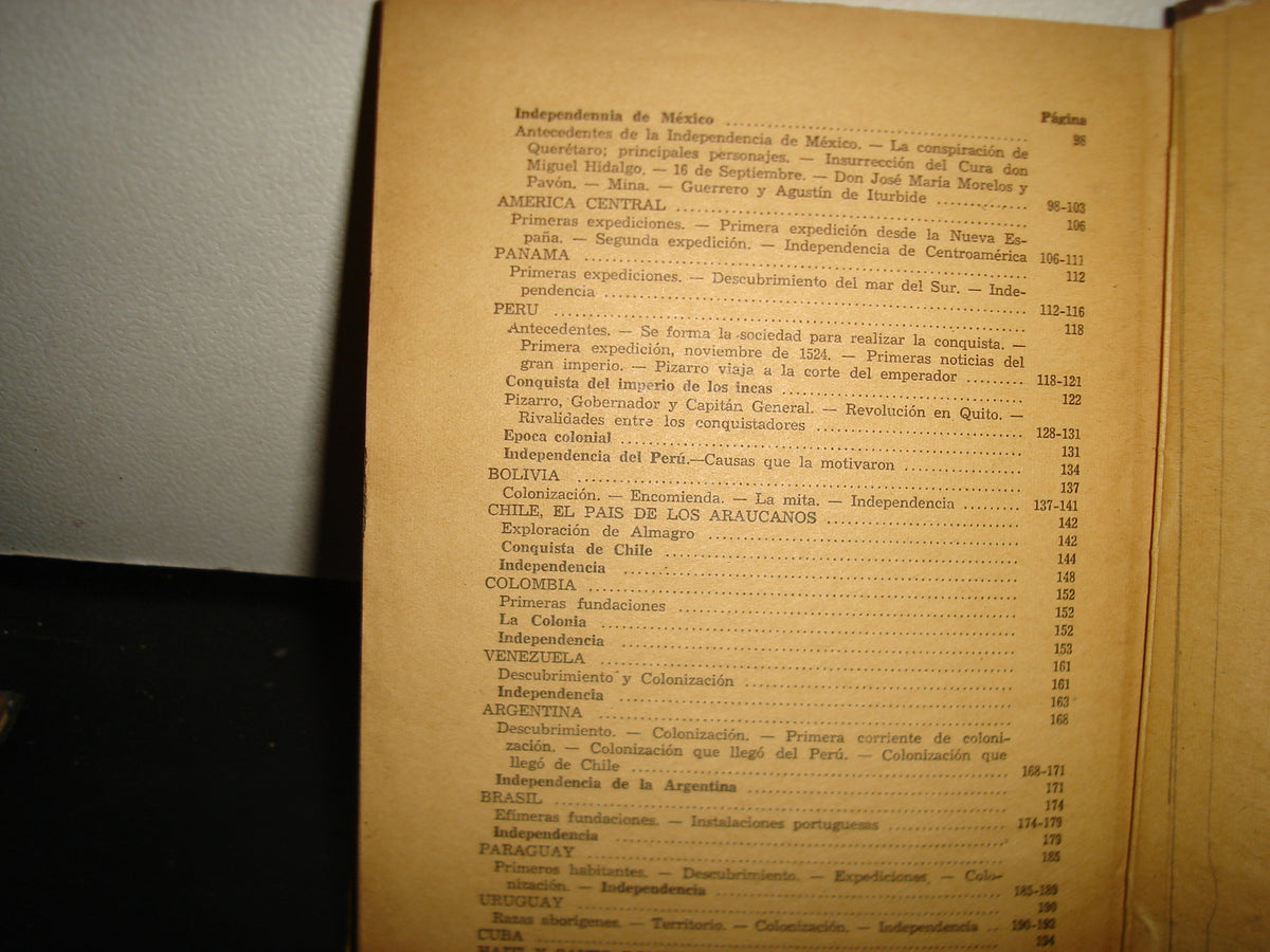 18- Historia De América. Macedonio Navas - 5To. Año De Primaria - 1964