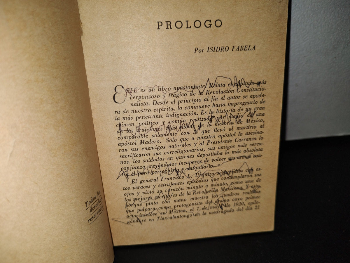 48- Asesinato De Carranza - Francisco L. Urquiza - Populibros "La Prensa"