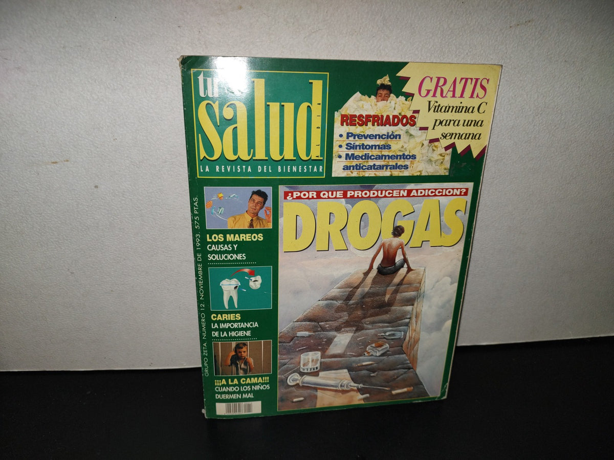 202- La Salud. La Revista Del Bienestar. Los Mareos. Causas Y Soluciones - # 12, Noviembre De 1993