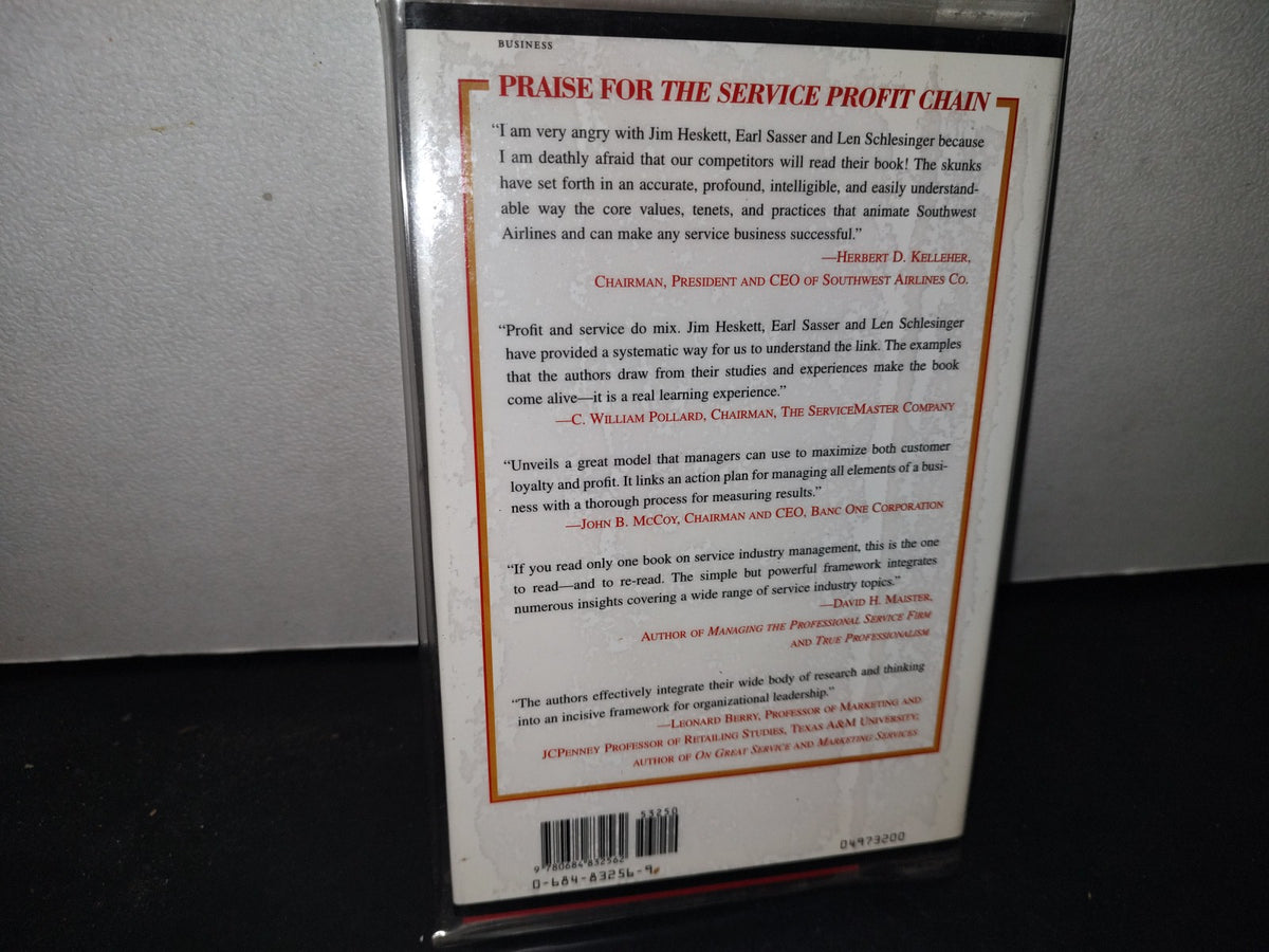 172- The Service Profit Chain - James L. Heskett, W. Earl Sasser, Jr., Leonard A. Schlesinger
