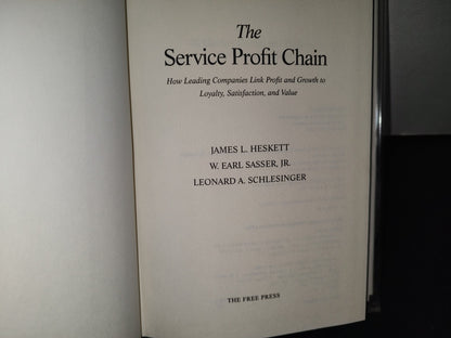 172- The Service Profit Chain - James L. Heskett, W. Earl Sasser, Jr., Leonard A. Schlesinger
