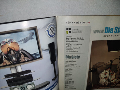 166- Revista Día Siete. K-Paz De La Sierra. No. 375 - 2007