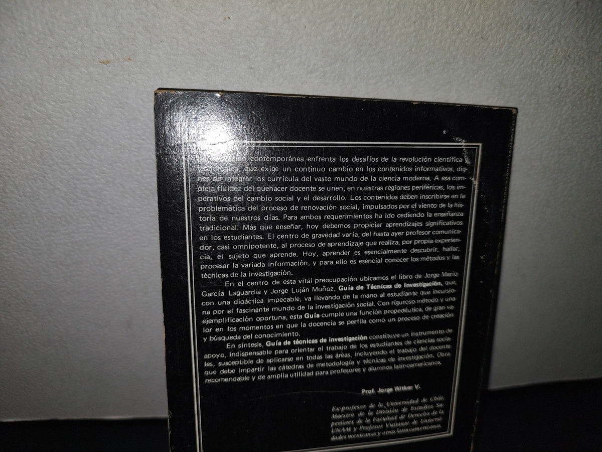 20- Guía De Técnicas De Investigación - Jorge Mario García Laguardia