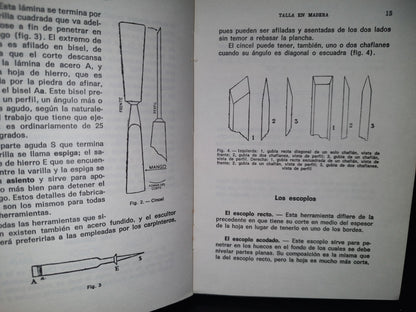 90- Técnica De La Talla En Madera - Andrés Seara - 1981