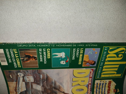 202- La Salud. La Revista Del Bienestar. Los Mareos. Causas Y Soluciones - # 12, Noviembre De 1993