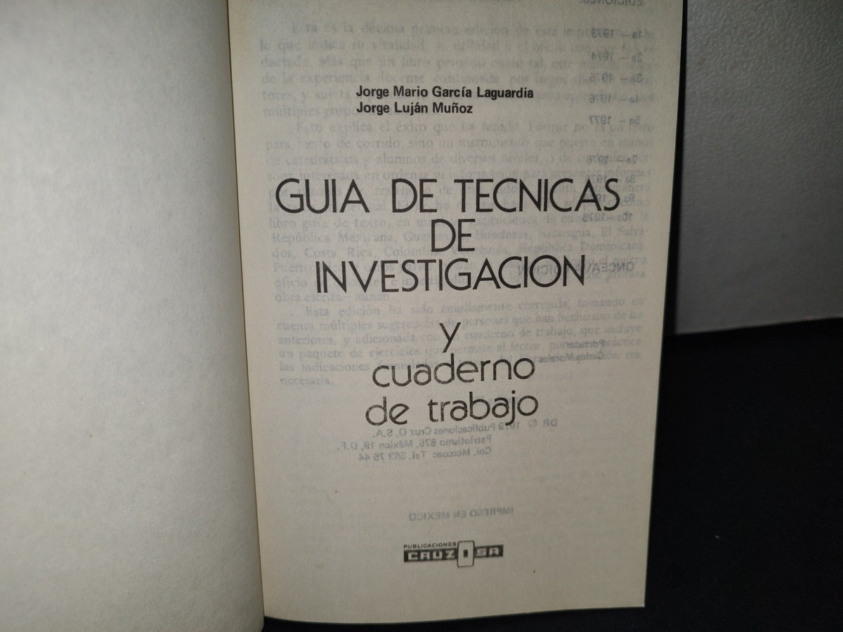 20- Guía De Técnicas De Investigación - Jorge Mario García Laguardia