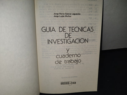 20- Guía De Técnicas De Investigación - Jorge Mario García Laguardia